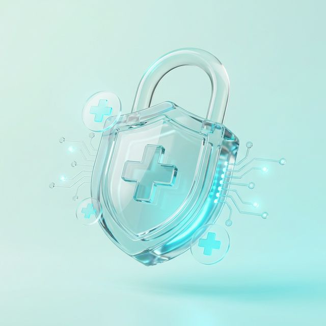 Digital medical record security and privacy lock